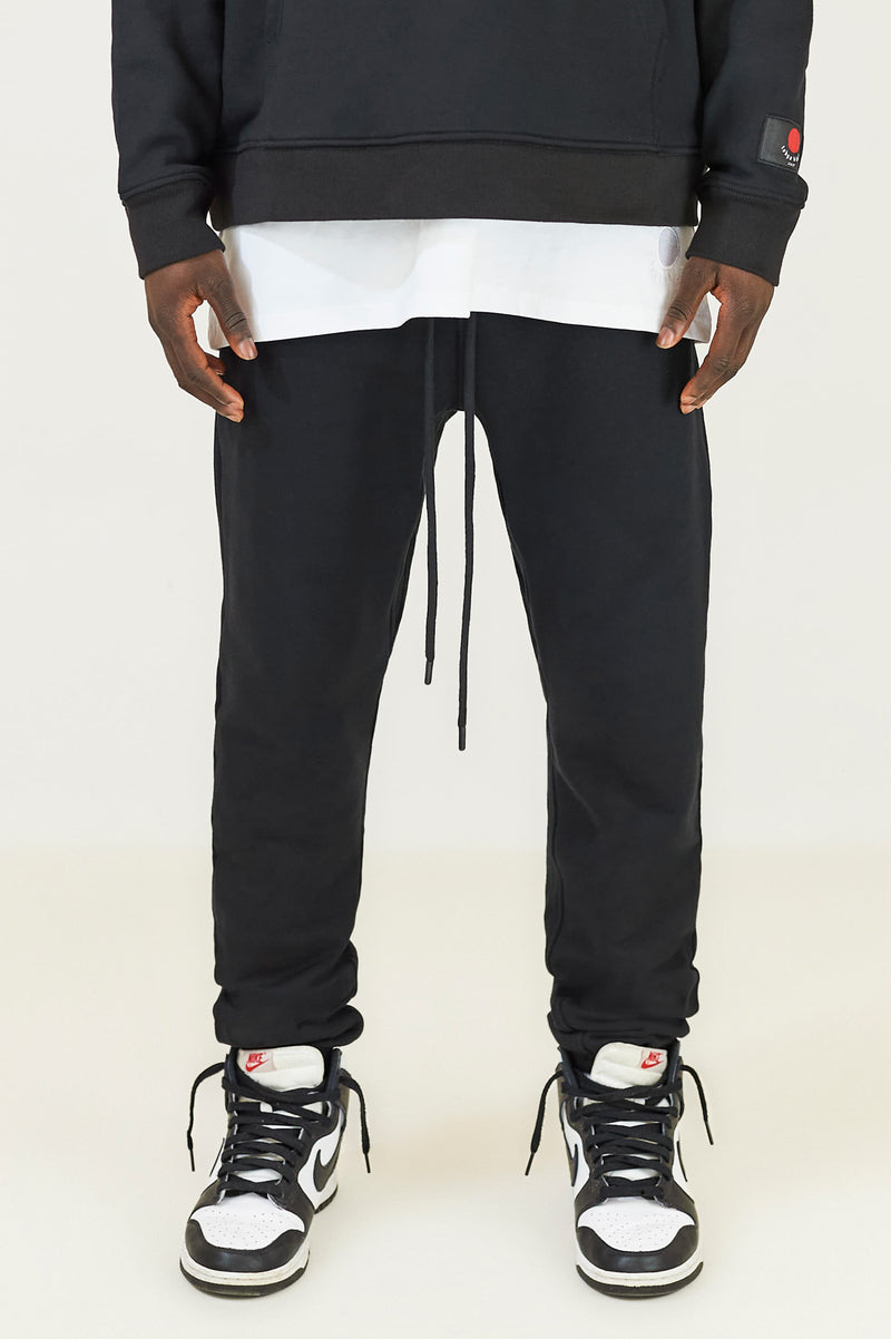 Heavy Cotton Jogger Black