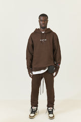 Heavy Cotton Jogger Chocolate Brown